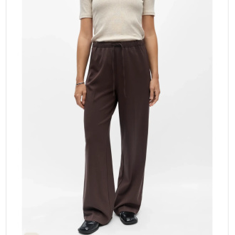 OBJLISA MW TIE WIDE PANT NOOS - Bilde 2