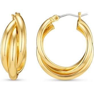 Interlocking hoop Earrings