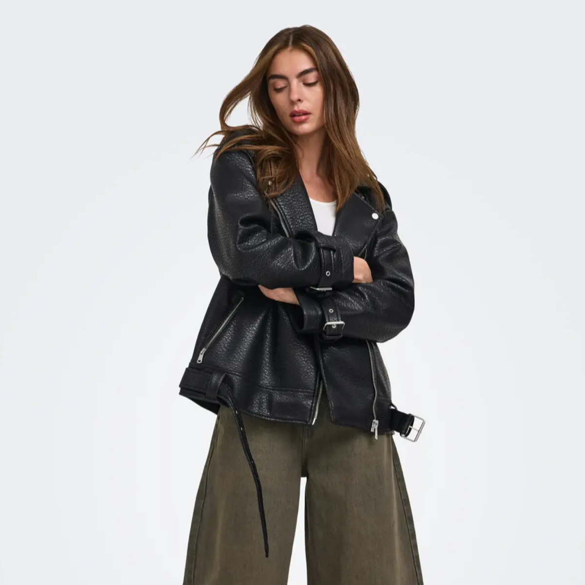 ONLSOFT FAUX LEATHER BIKER