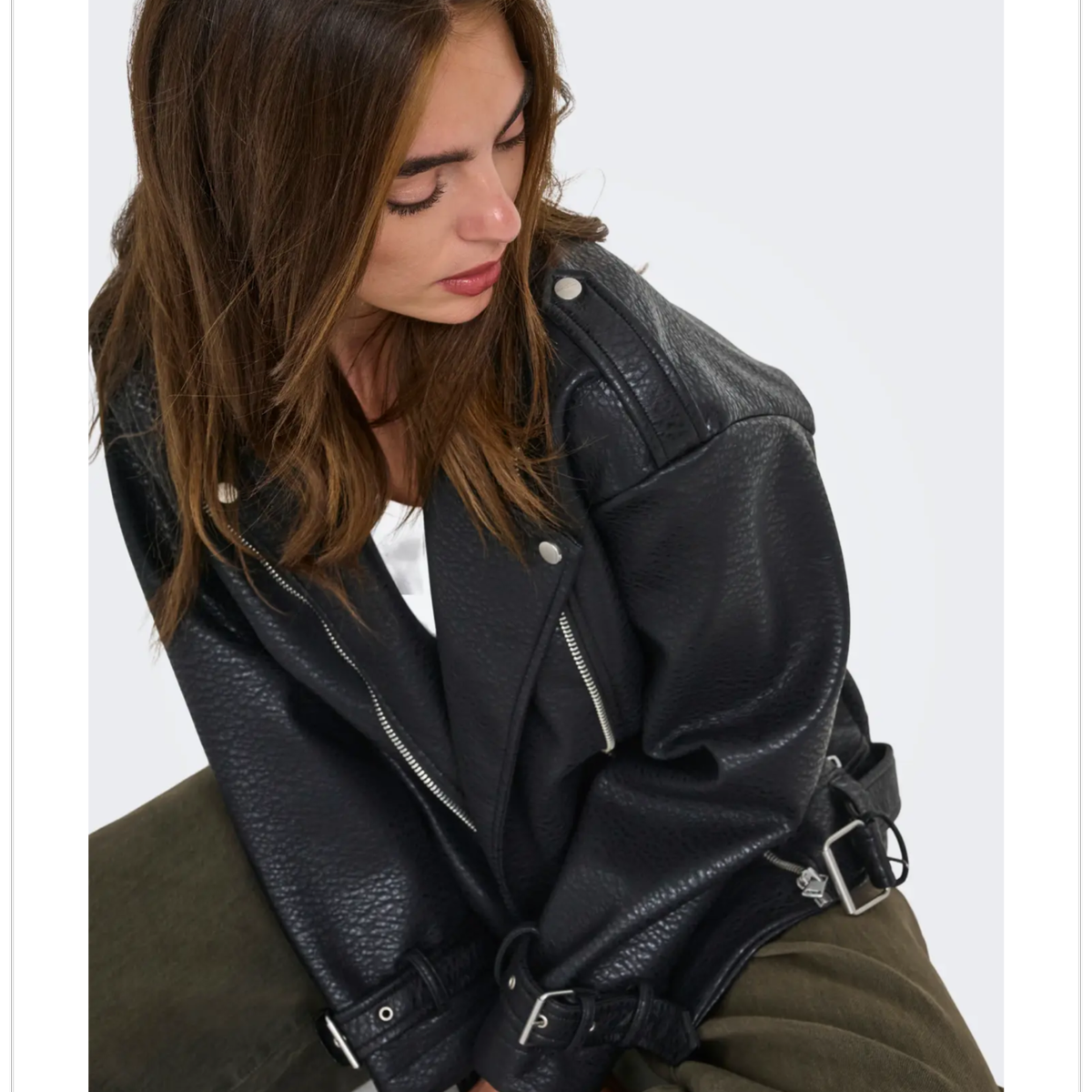 ONLSOFT FAUX LEATHER BIKER - Bilde 5