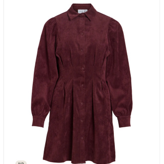VICORDU L/S SHIRT DRESS/5