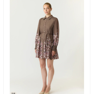 YASSOMELLU LS SHIRT DRESS