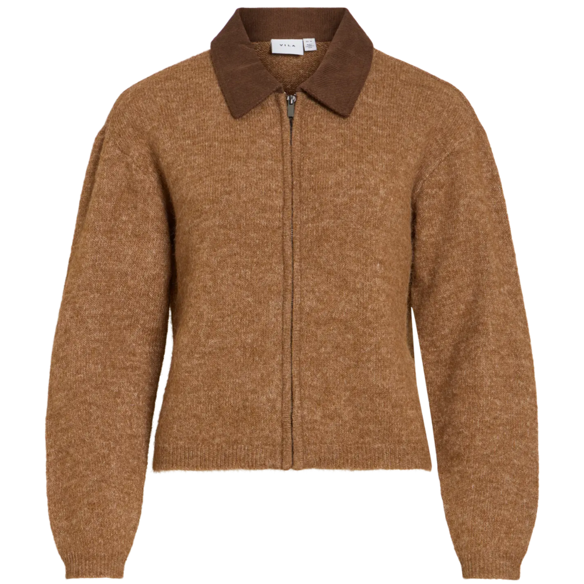 VICIPA COLLAR L/S KNIT CARDIGAN