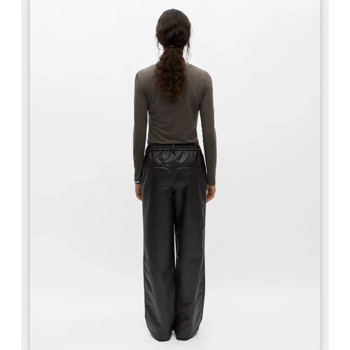 OBJLIVA MW WIDE PANTS - Bilde 5