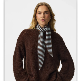 Komma scarf stripes - Bilde 4