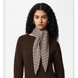 Komma scarf stripes - Bilde 5