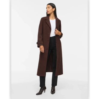 VIFEMKE BUTTON LONG COAT