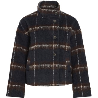 VIMELON CHECK JACKET