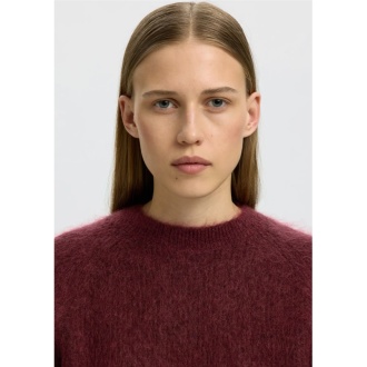 SLWMIRA LS KNIT SHORT O-NECK NOOS - Bilde 4