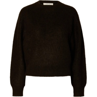 SLWMIRA LS KNIT SHORT O-NECK NOOS - Bilde 7