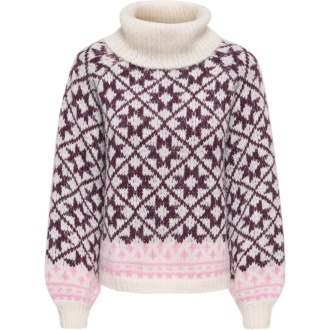 ONLCARO LS ROLLNECK KNT