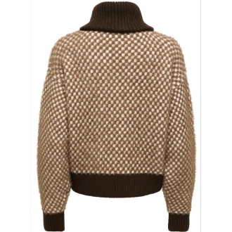 ONLHAYLO LS ZIP COLLAR KNIT JACKET KNT - Bilde 2