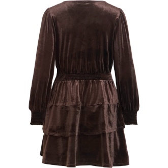 VIEMILY V-NECK L/S SHORT DRESS/LN - Bilde 2