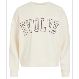 VIREFLECT CHERIE O-NECK SWEAT TOP