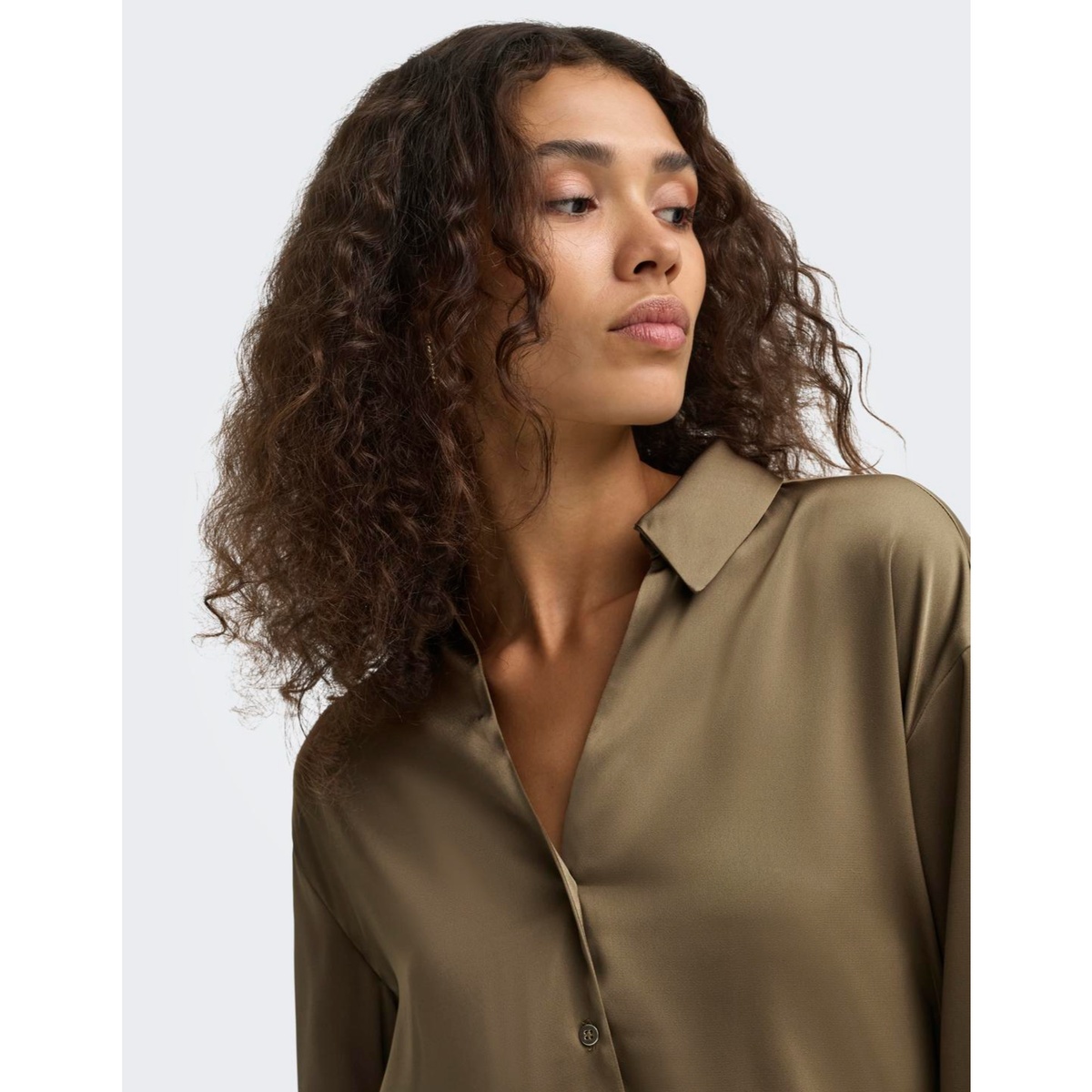 JDYARIA L/S V-NECK SHIRT WVN - Bilde 3