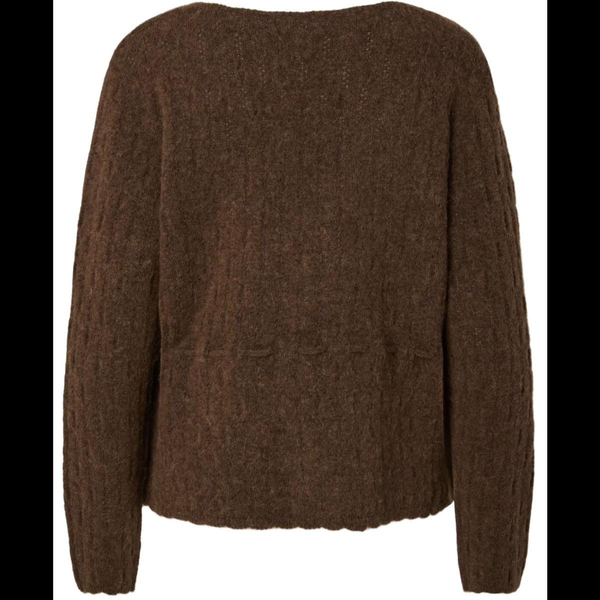 YASMELLIS LS ALPACA BLEND KNIT CARDIGAN - Bilde 2