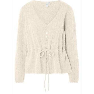 YASMELLIS LS ALPACA BLEND KNIT CARDIGAN - Bilde 3