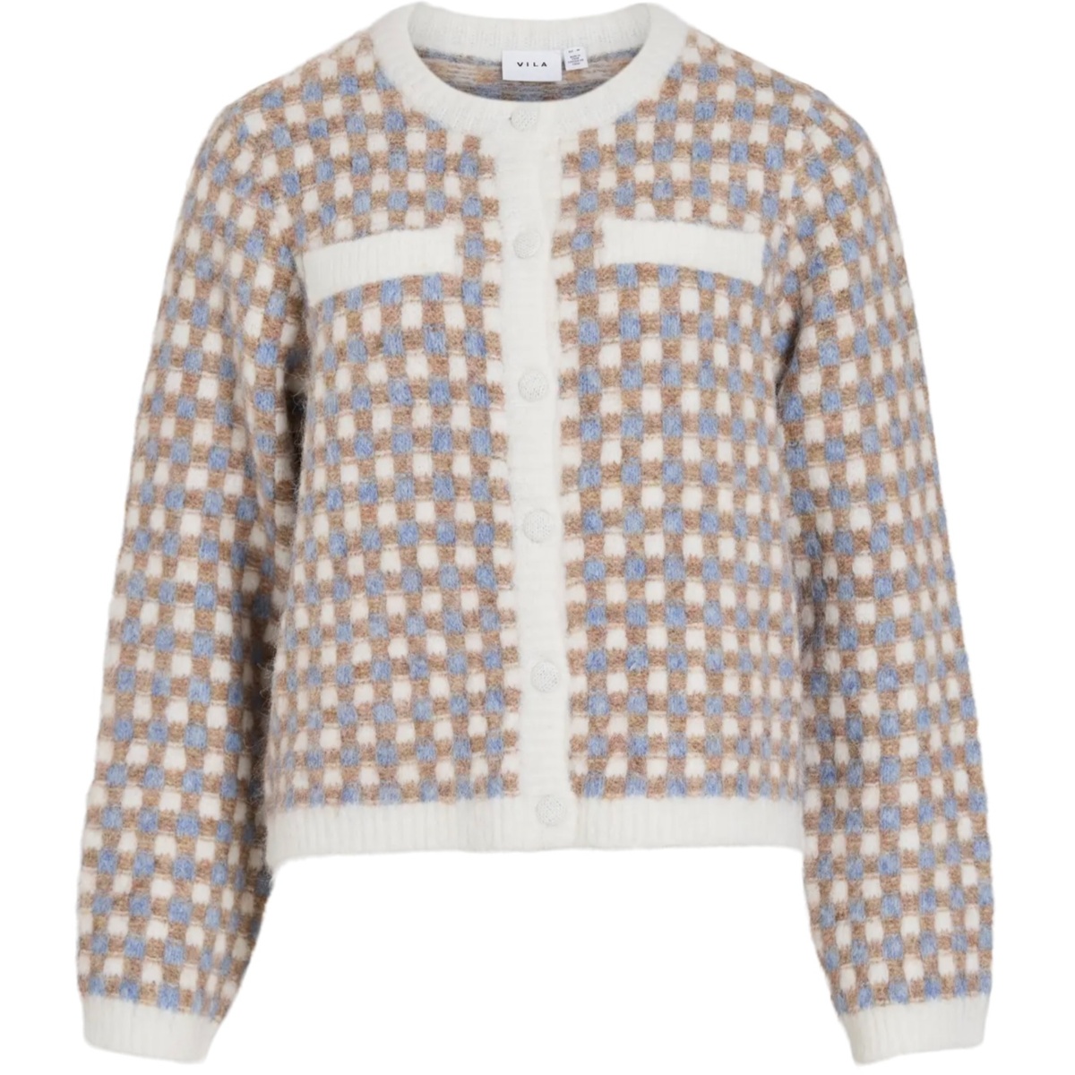 VIALDIS O-NECK KNIT CARDIGAN - Bilde 2