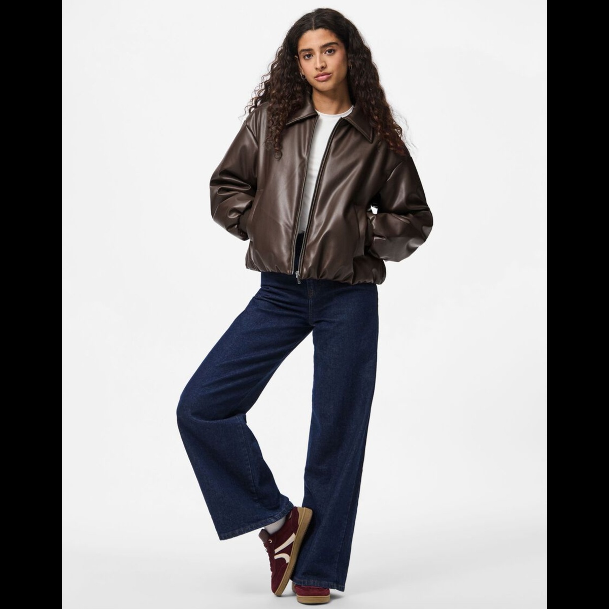 PCLARA PADDED BOMBER JACKET