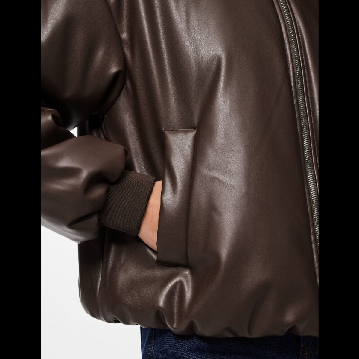 PCLARA PADDED BOMBER JACKET - Bilde 3