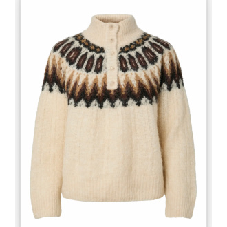 YASDOMINA WOOL KNIT PULLOVER