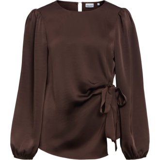 OBJCHILLI L/S RE O-NECK TOP NOOS