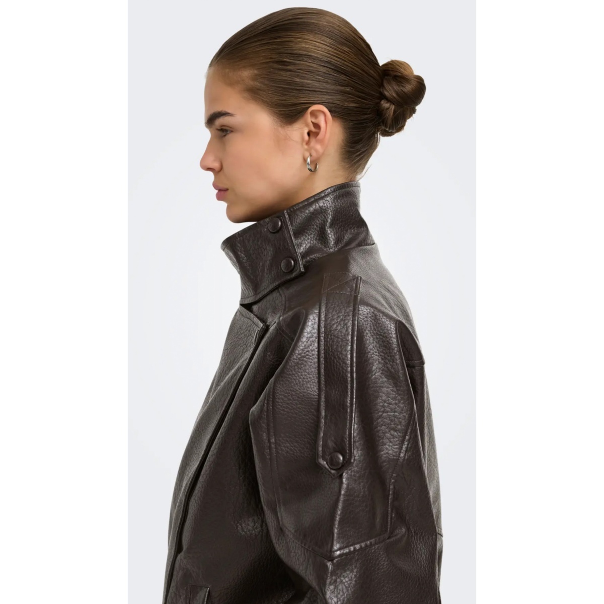 JDYRAYE PU OVERSIZED JACKET