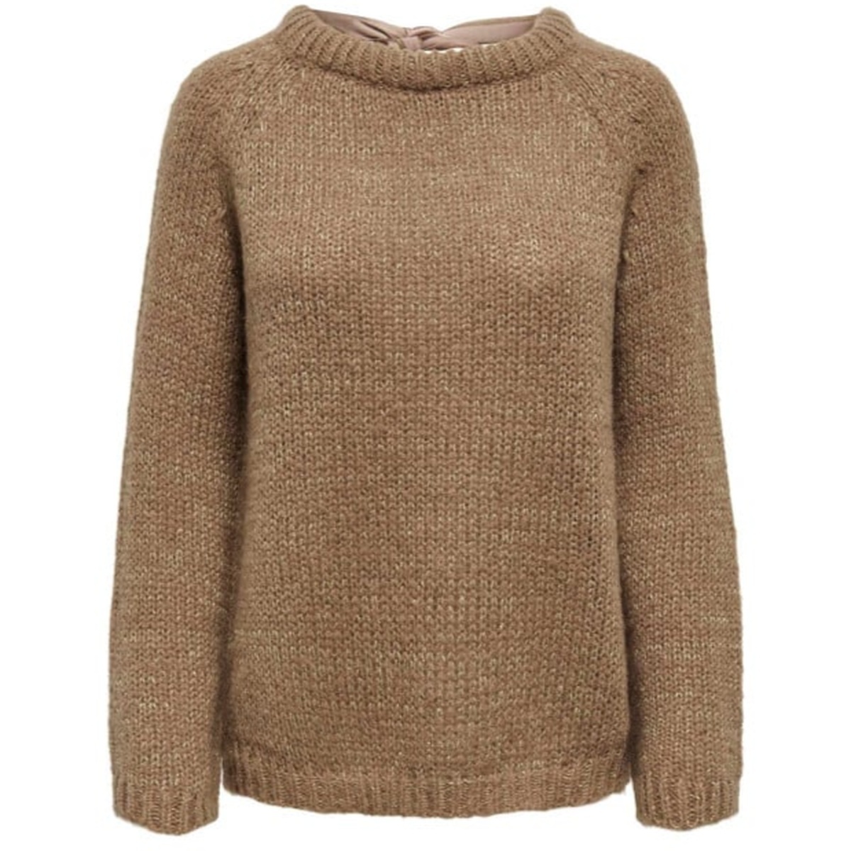ONLSHINE LS GLITTER O-NECK BOW KNT