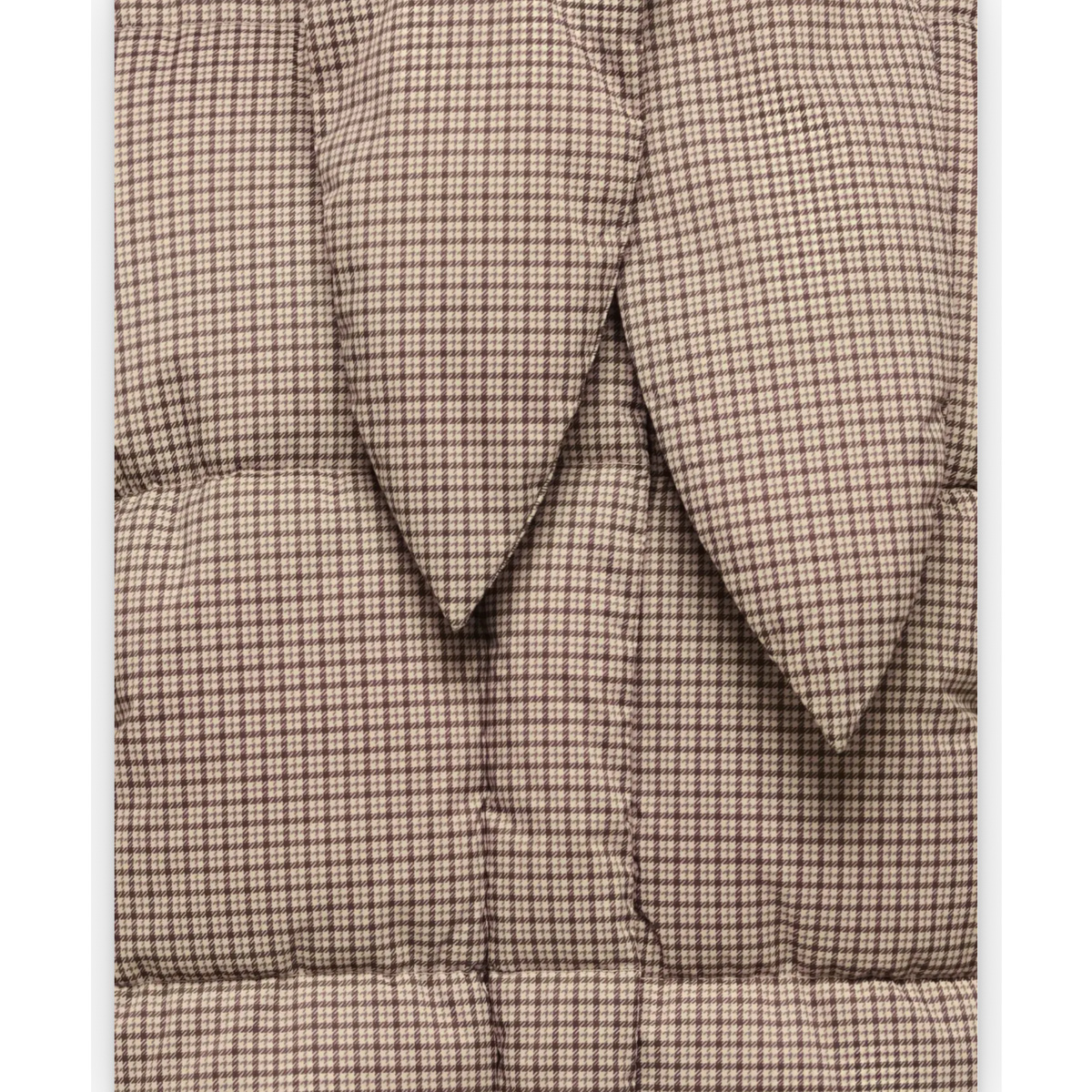 ONLMIA SCARF CHECK PUFFER JACKET OTW - Bilde 2
