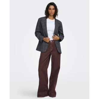 JDYVALERIE HIGH NECK CHECK BLAZER PNT - Bilde 4