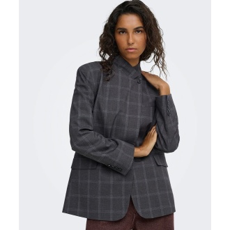 JDYVALERIE HIGH NECK CHECK BLAZER PNT