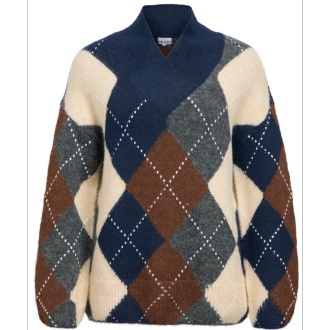 OBJBRENDA V-NECK PULLOVER