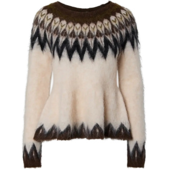 YASISMIA MOHAIR  KNIT PULLOVER