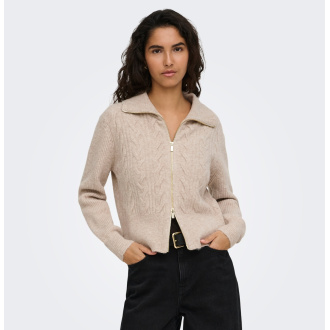 JDYSALLY ZIP CARDIGAN KNT