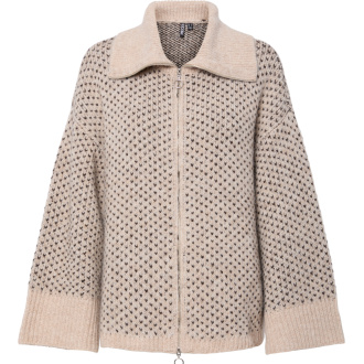 Alternative view of PCMORDIC LS LOOSE KNIT CARDIGAN BC